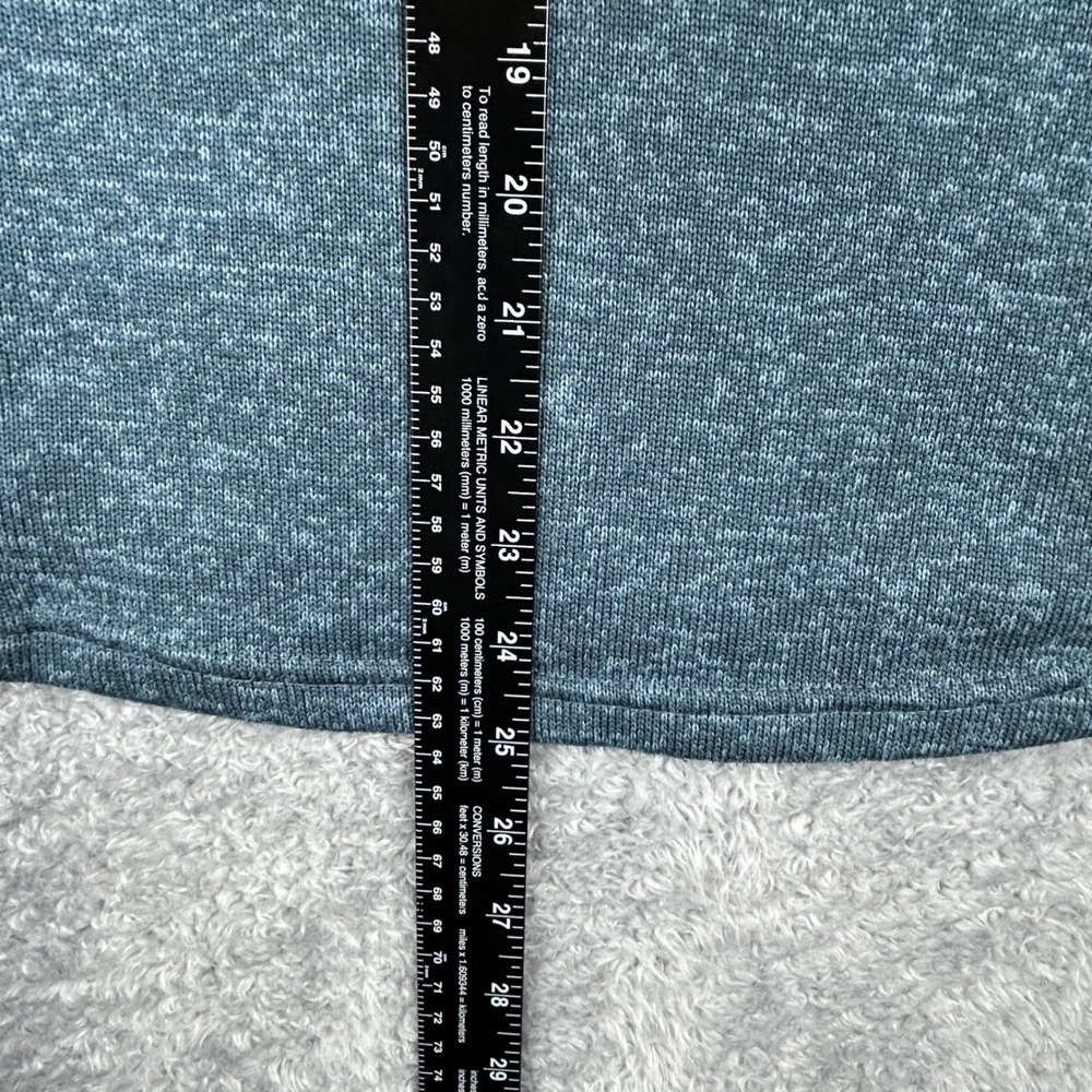 Columbia Castle Peak Pullover Fleece Hoodie Blue Heathered Woman's‎ Small - Picture 7 of 10